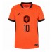 Dámské fotbalový oblečení Nizozemsko Memphis Depay #10 Domácí košile MS 2026 Krátkým Rukávem